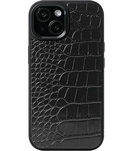 黒のクロコ　ケース Amazon.co.jp: 栃木レザー 本革 スマホケース iPhone 16 Pro